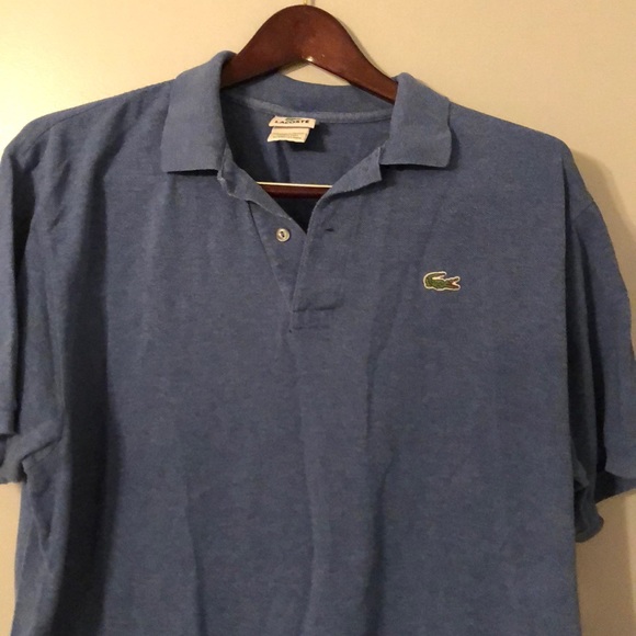 Blue Lacoste Polo - Picture 2 of 3